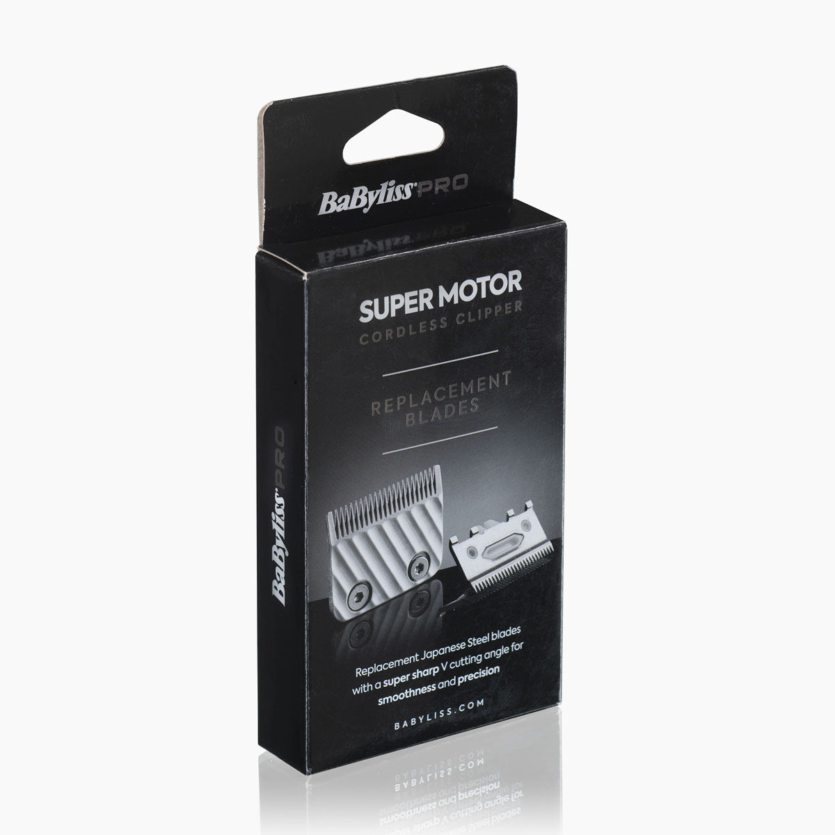 Super Motor Cordless Clipper Replacement Blade (Silver) packaging